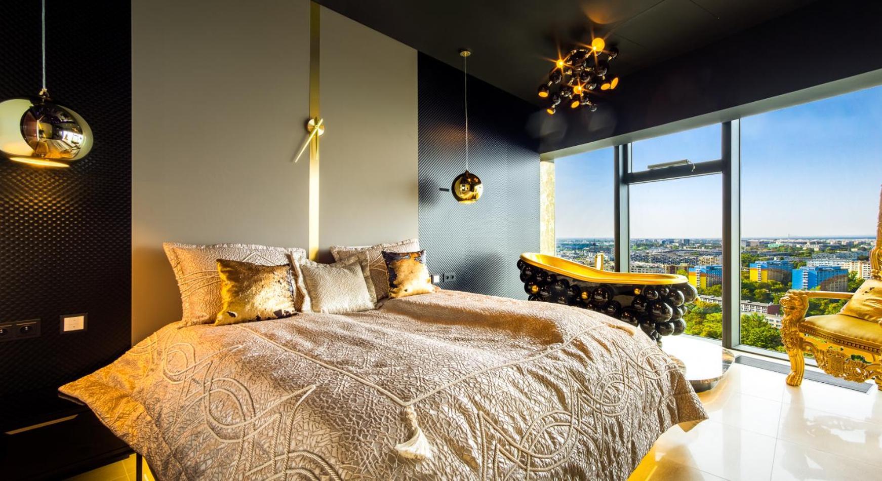 30Th+ Floor Apartments In Sky Tower Breslávia Exterior foto