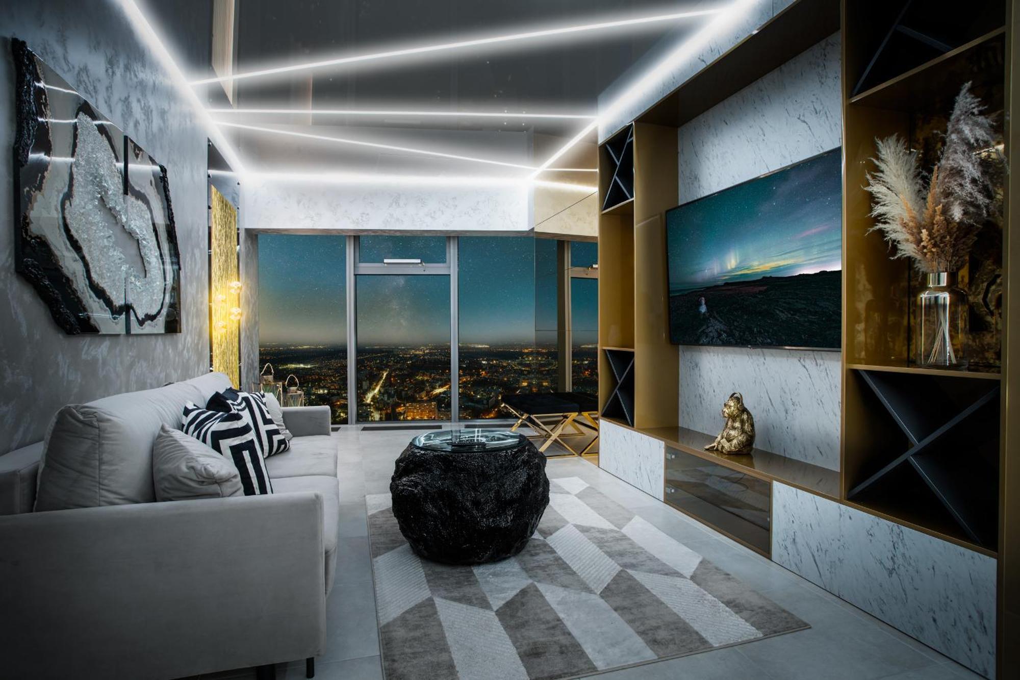 30Th+ Floor Apartments In Sky Tower Breslávia Exterior foto