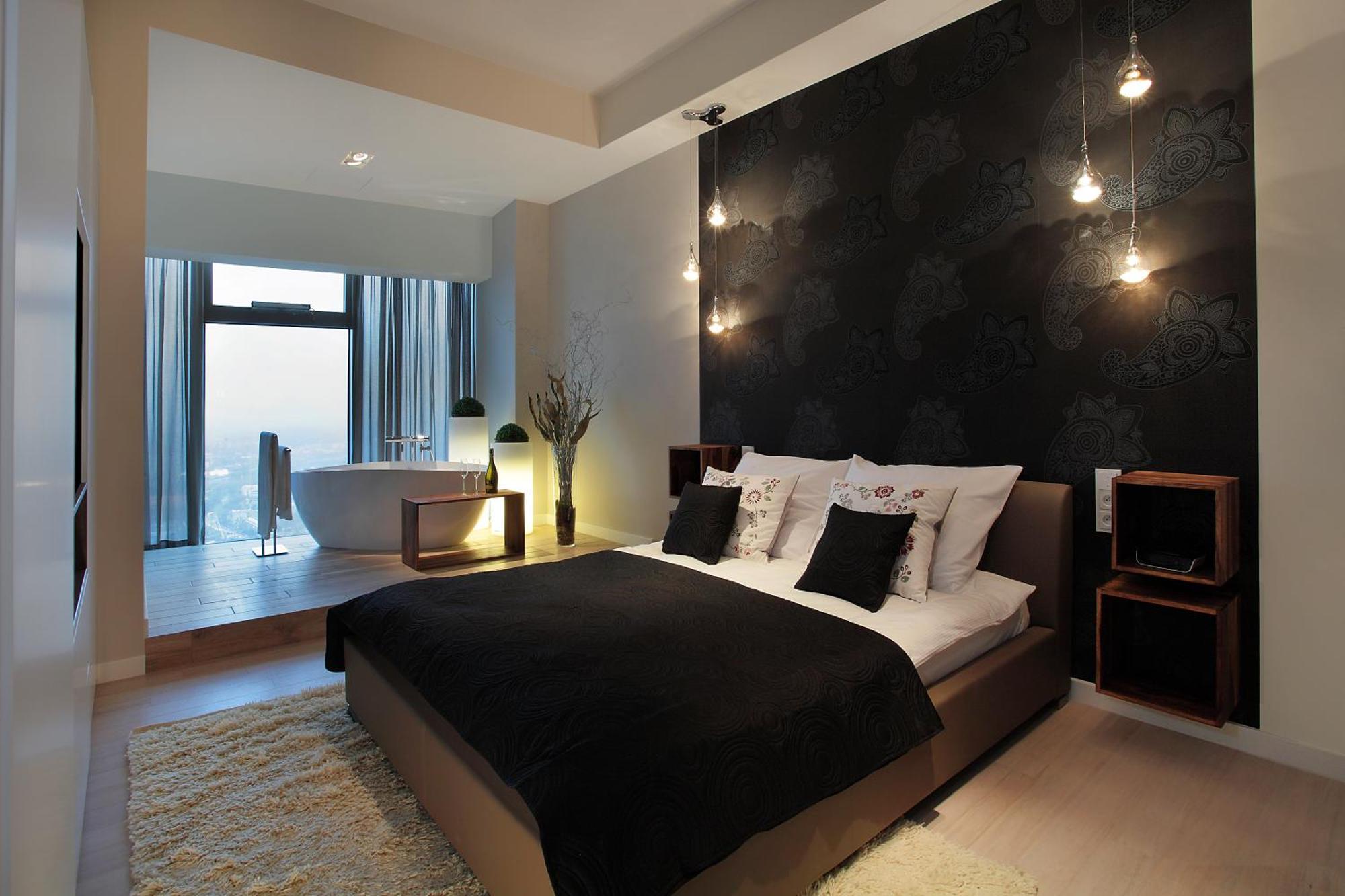 30Th+ Floor Apartments In Sky Tower Breslávia Exterior foto