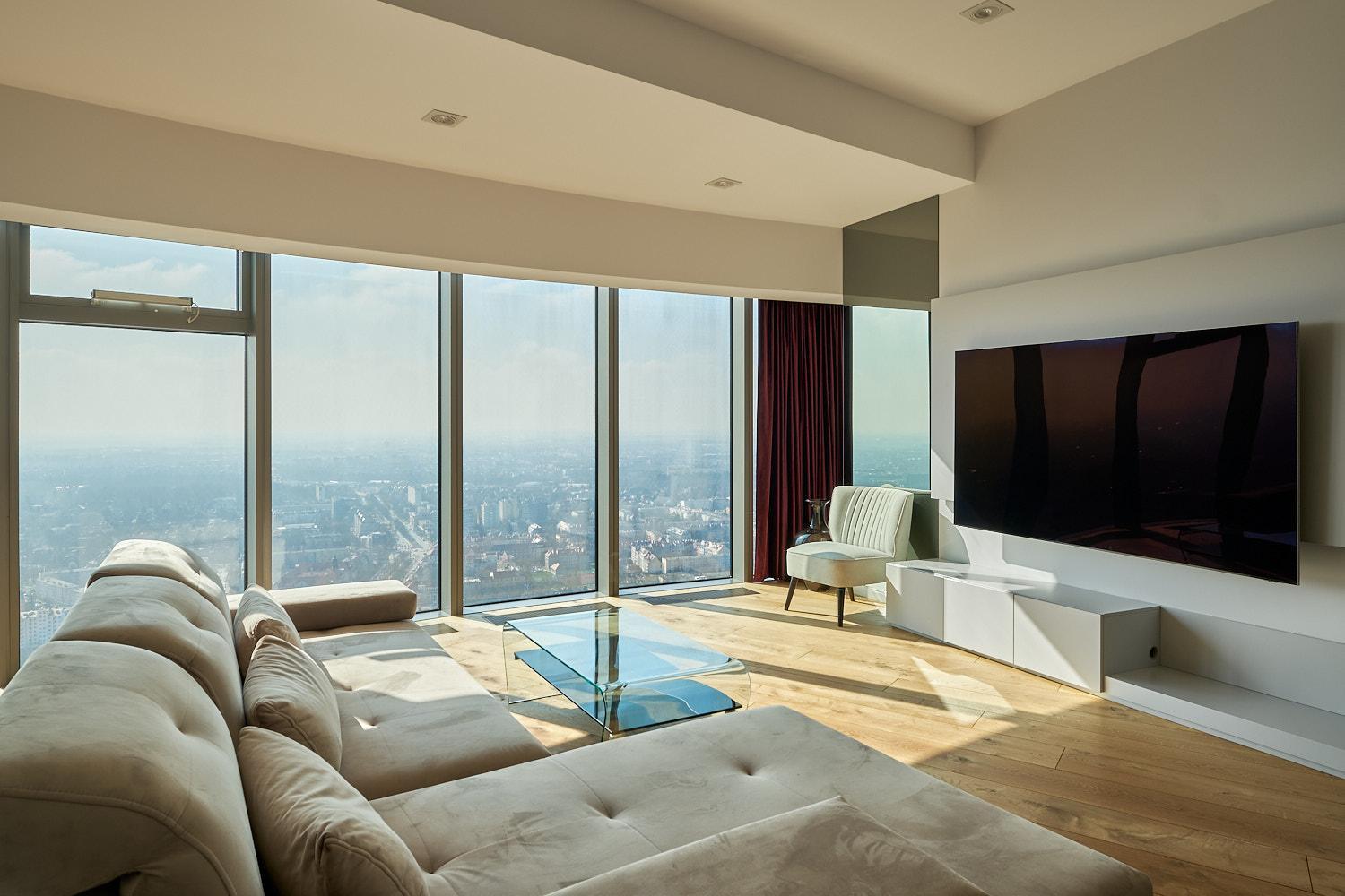 30Th+ Floor Apartments In Sky Tower Breslávia Exterior foto