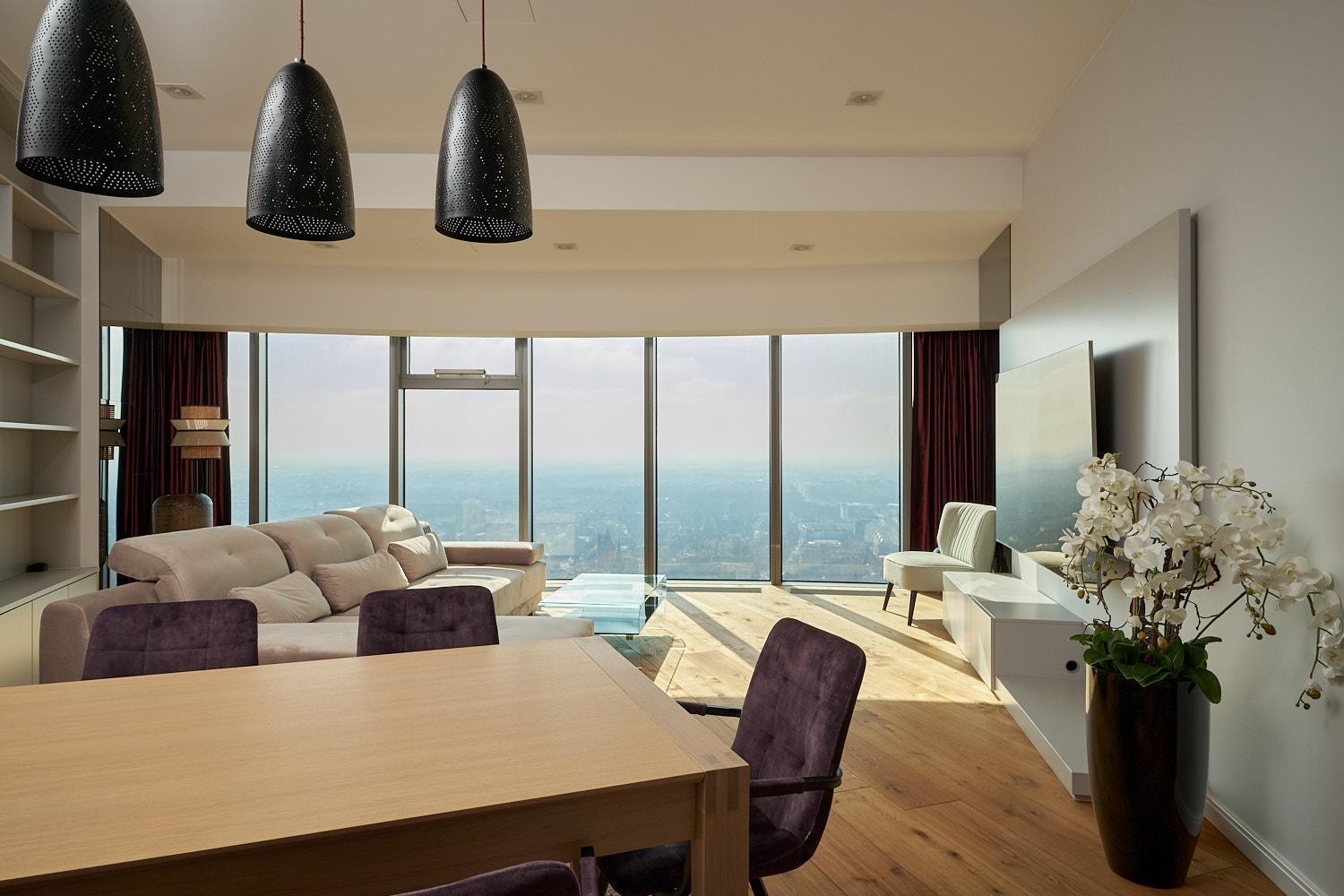 30Th+ Floor Apartments In Sky Tower Breslávia Exterior foto